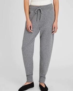 CLUB MONACO GREY CASHMERE PANTS SWEATPANTS JOGGERS M